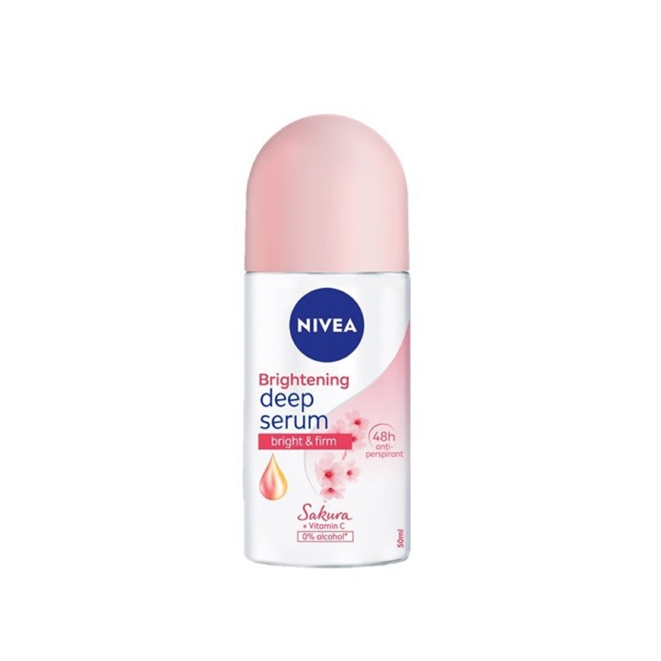 NIVEA Deodorant Brightening Sakura Rose Essence Anti-Perspirant Roll-On 50ml