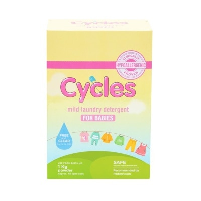 CYCLES BABY CYCLES BABY Mild Laundry Detergent For Babies 1kg Powder