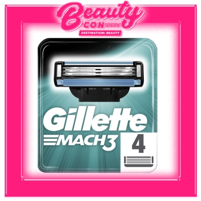GILLETTE Mach 3 Base Cartridge 4s