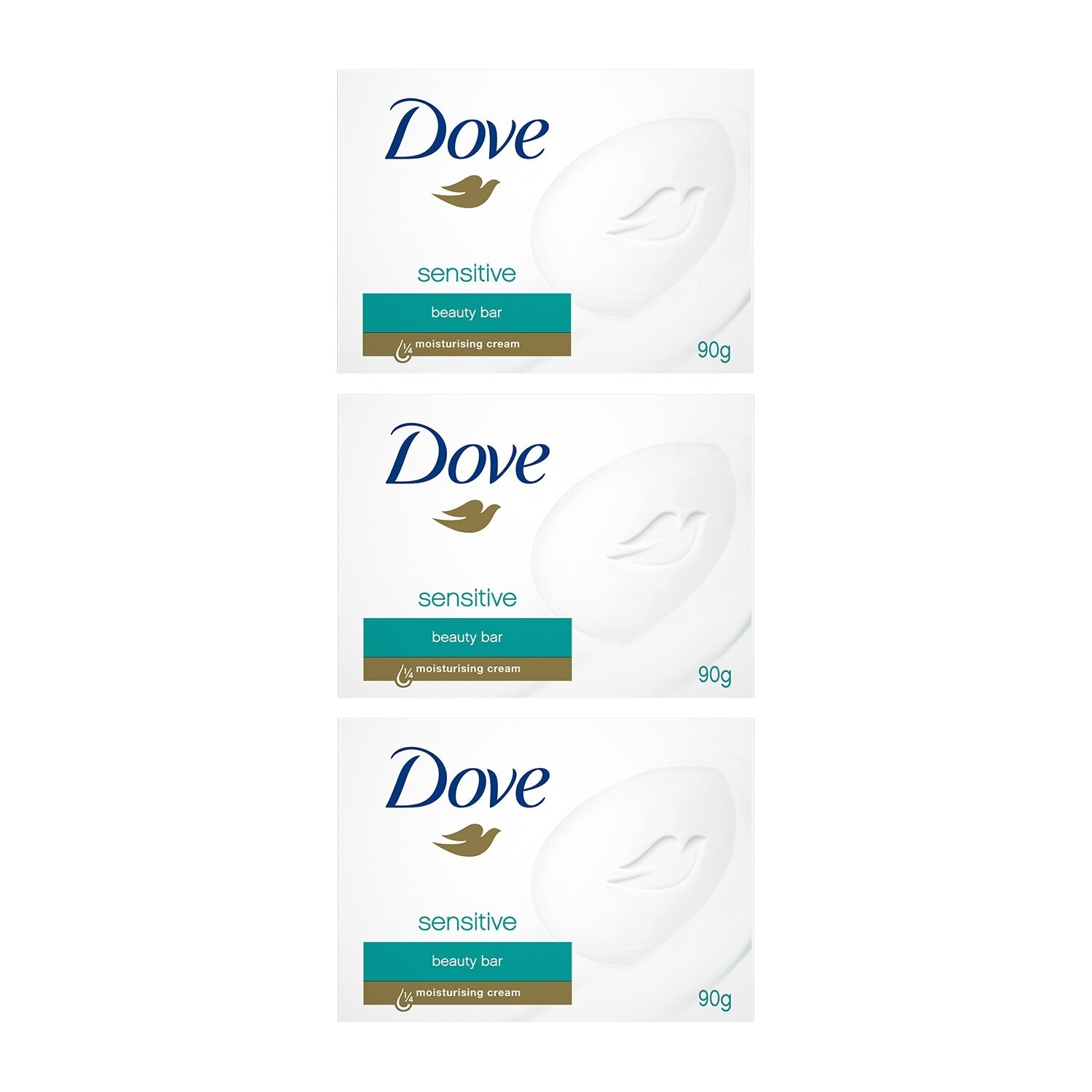 Dove Barsoap Sensitive 3s 90g