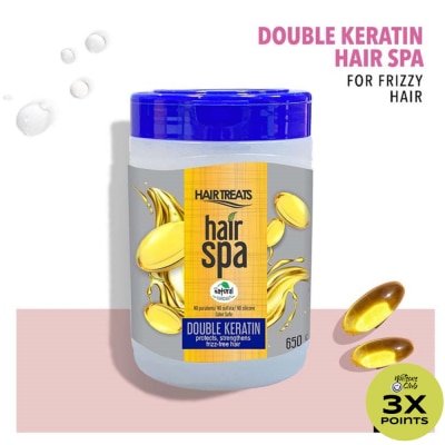 HAIR TREATS Double Active Keratin Hair Spa 650g