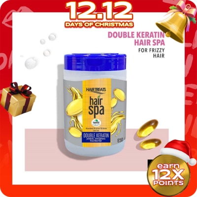 HAIR TREATS Double Active Keratin Hair Spa 650g