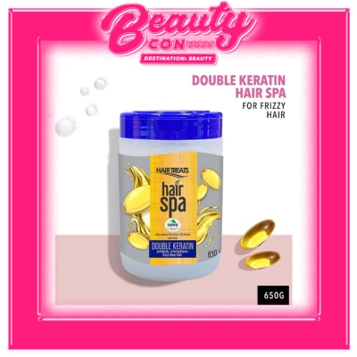 HAIR TREATS Double Active Keratin Hair Spa 650g