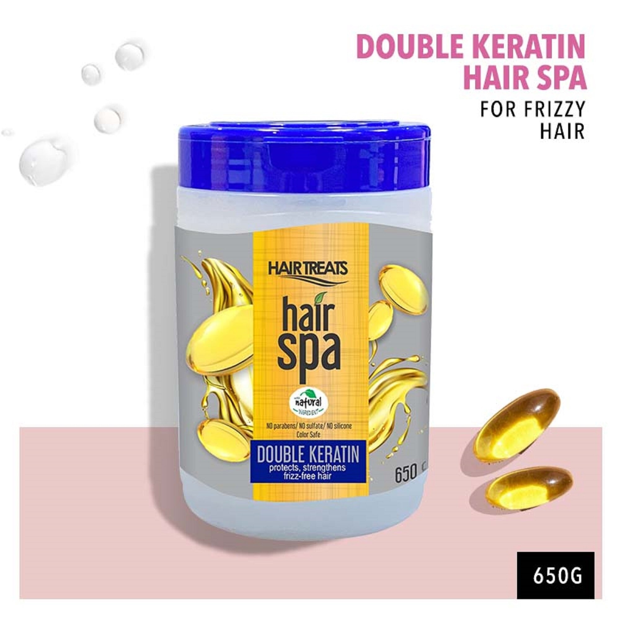 Double Active Keratin Hair Spa 650g