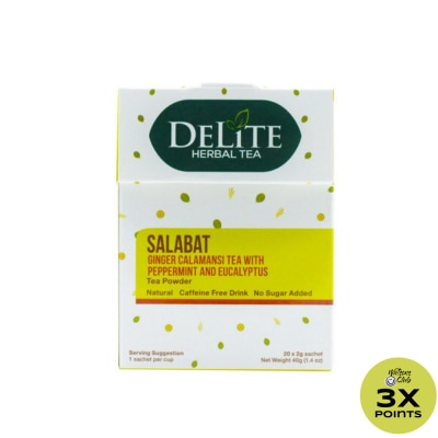 AMPALAYA PLUS Salabat Herbal Tea Caffeine Free with No Sugar 2g 1 Sachet