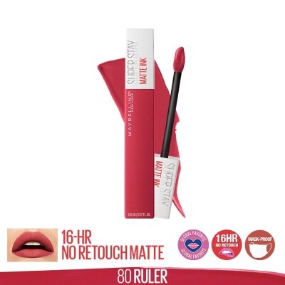 Discount on Maybelline  shoes - SKU: Maybelline Superstay Matte Ink Unnudes Liquid Lipstick - Ruler 5ml