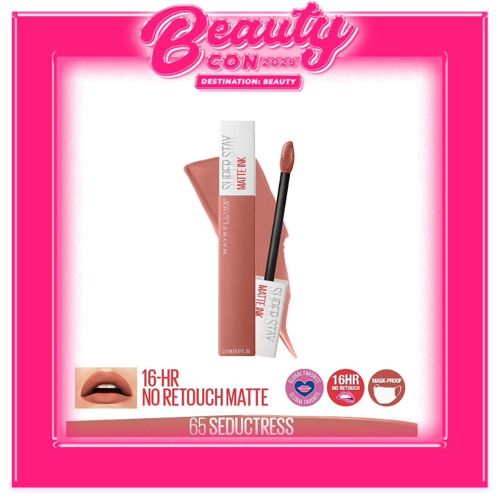 MAYBELLINE MAYBELLINE SuperStay Matte Ink Unnudes Liquid Lipstick - Seductress 5ML