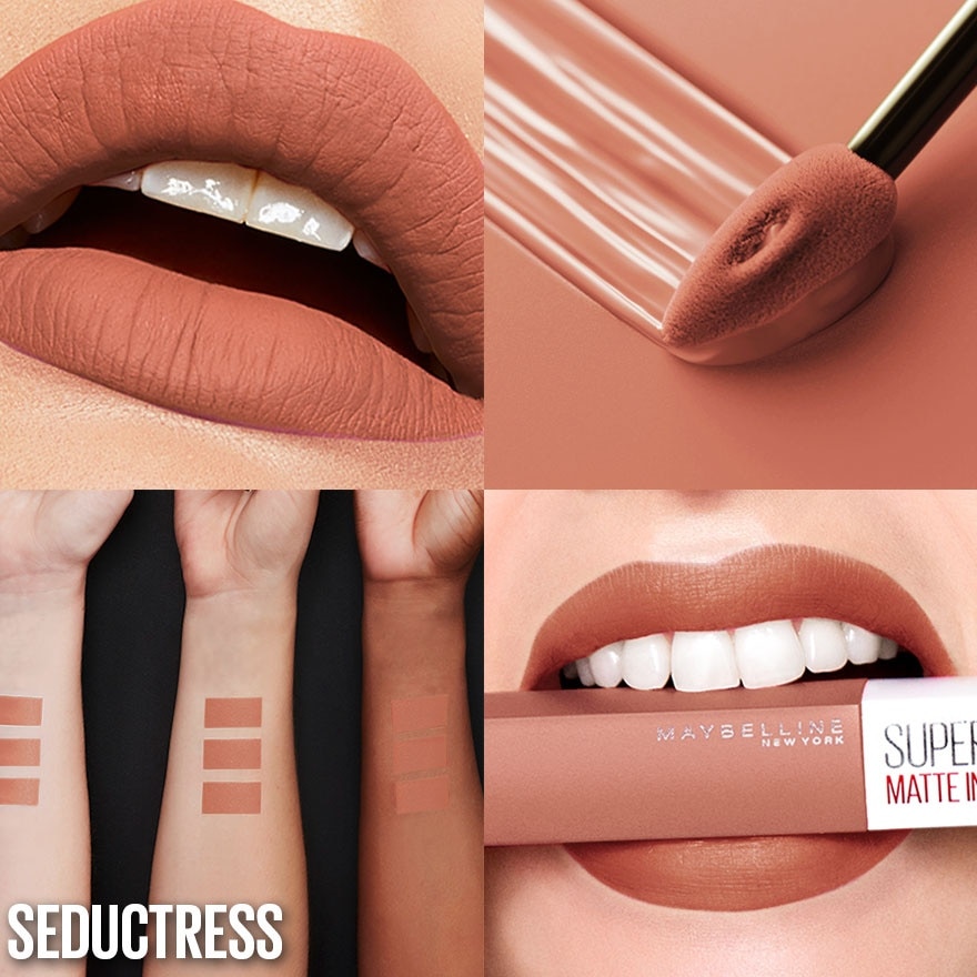 MAYBELLINE SuperStay Matte Ink Unnudes Liquid Lipstick - Seductress 5ML