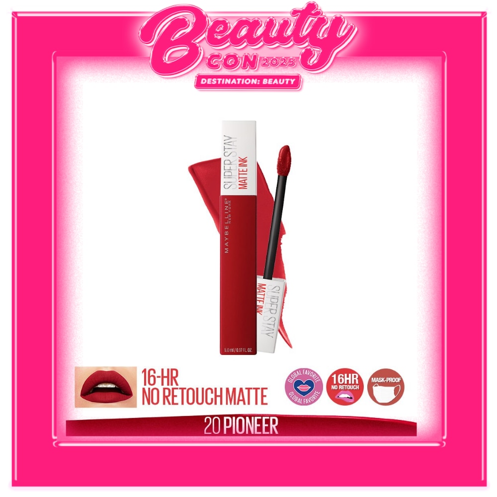 MAYBELLINE MAYBELLINE SuperStay Matte Ink Liquid Lipstick - Pioneer 5ML
