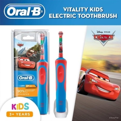 ORAL B Cars Kids Power Toothbrush Handle (Ages 3+)