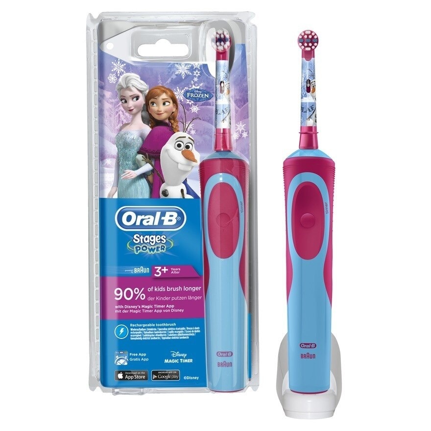 Frozen Kids Power Toothbrush Handle (Ages 3+)