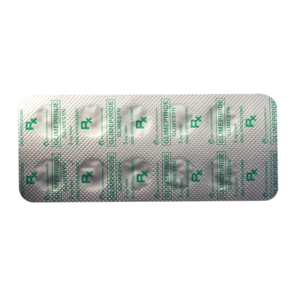 Glimepiride 3Mg 1 Tablet [PRESCRIPTION REQUIRED]