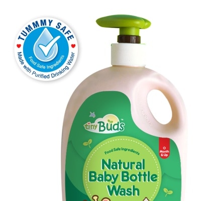 TINY BUDS Natural Baby Bottle Wash 600ml