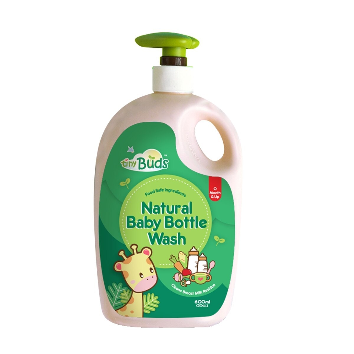 Natural Baby Bottle Wash 600ml