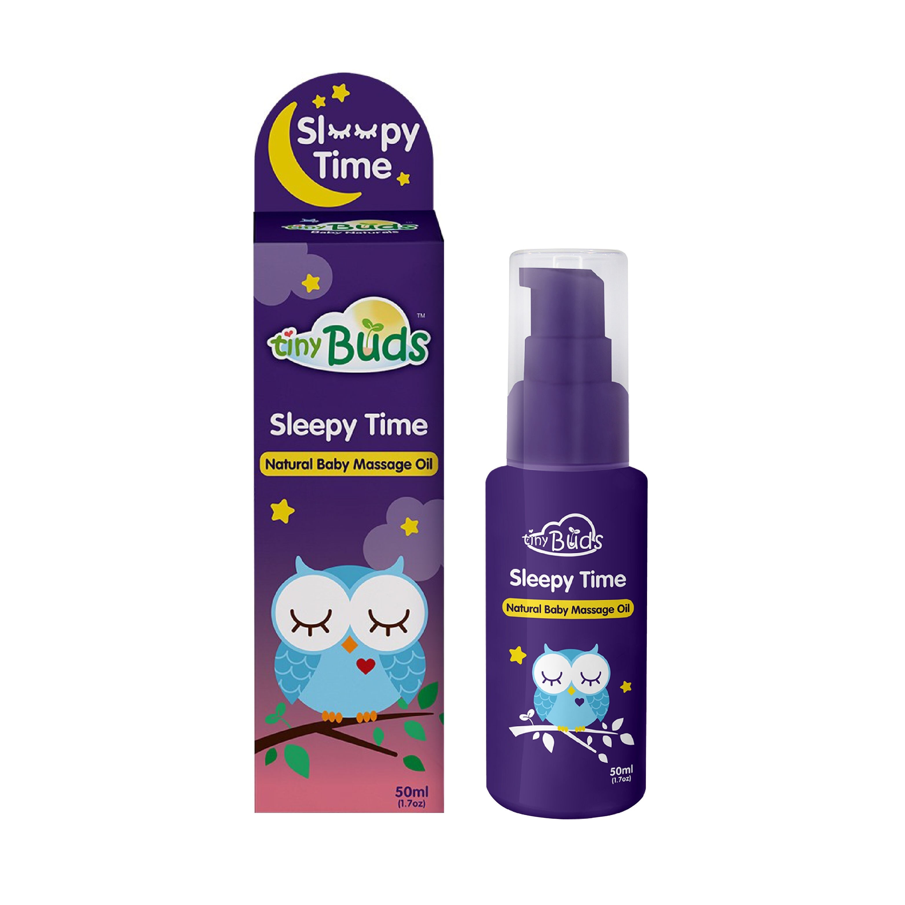 Sleepy Time Natural Baby Massage Oil 50ml