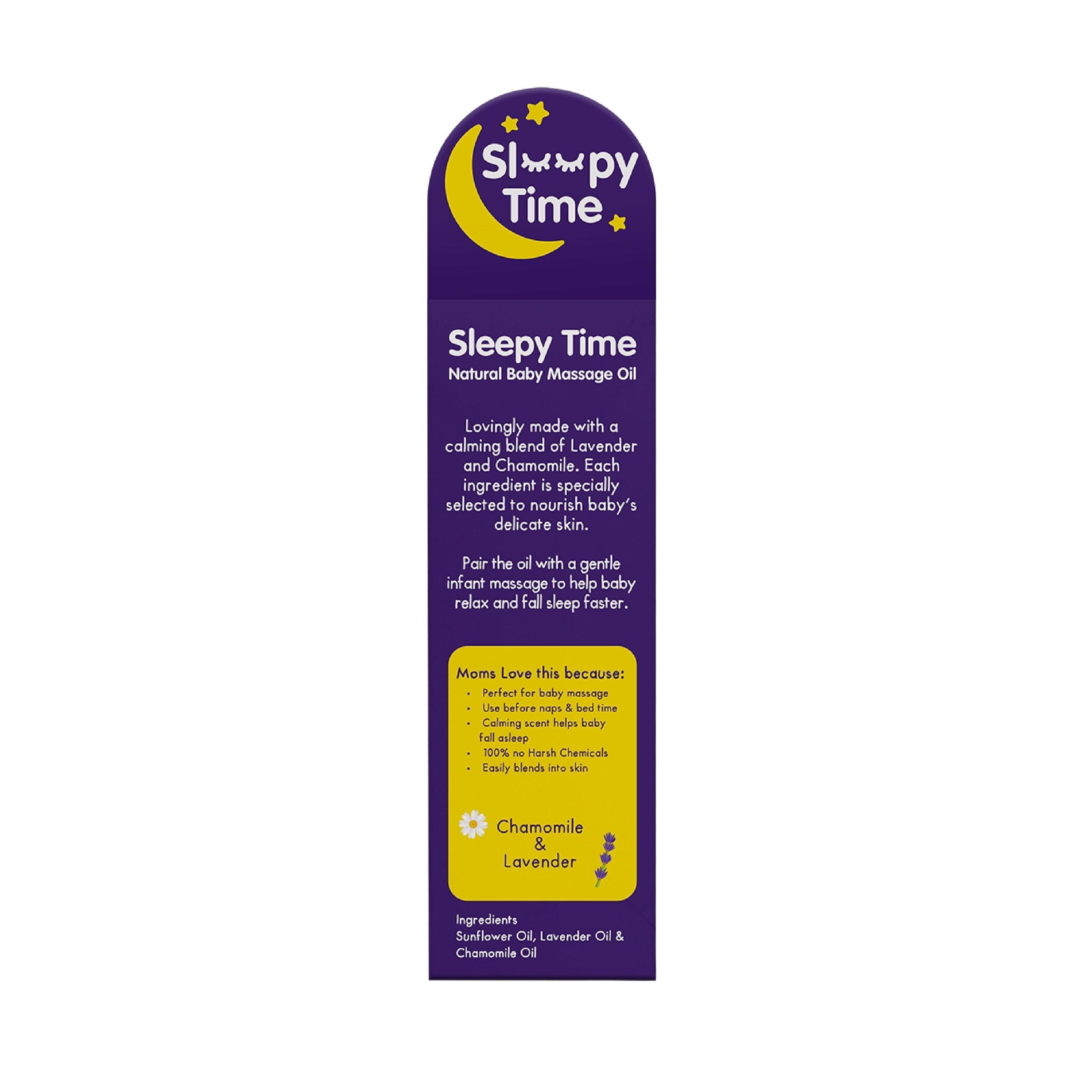 Sleepy Time Natural Baby Massage Oil 50ml