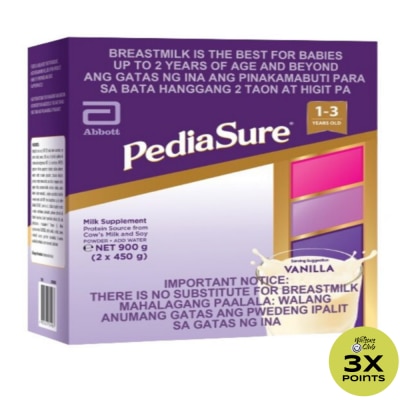 PEDIASURE 1 to 3 Vanilla 900g With K2 and Arginine