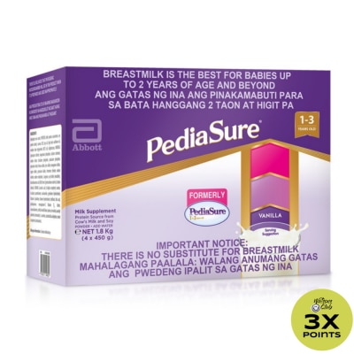 PEDIASURE Vanilla 1.8kg With K2 and Arginine
