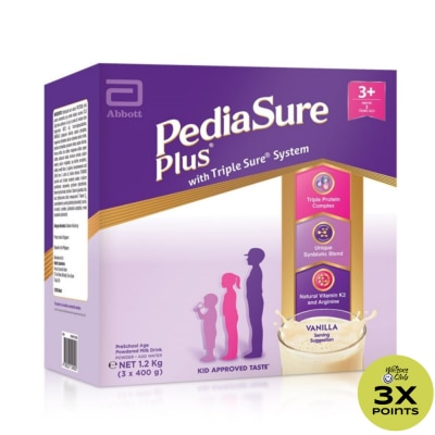 PEDIASURE Plus Vanilla 1.2kg With K2 and Arginine