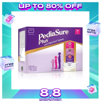 PEDIASURE Plus Vanilla 1.8kg With K2 and Arginine