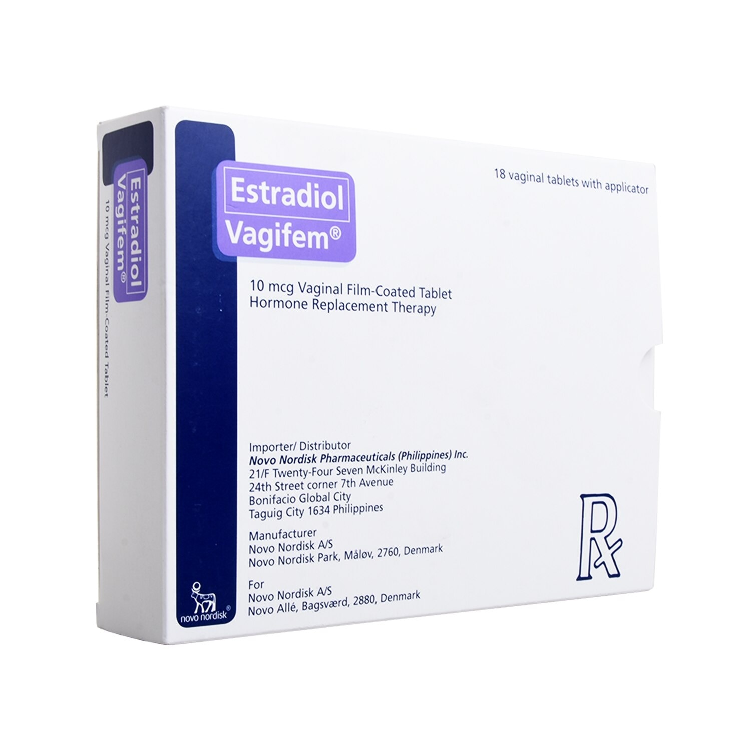 Estradiol (As Hemihydrate) 10mcg Vaginal 1 Film-Coated Tablet with Applicator [Prescription Required]