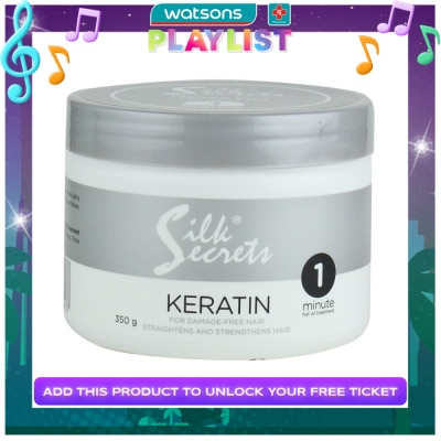 SILK SECRETS One Minute Keratin Hot Oil Treatment 350ml