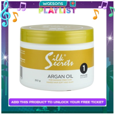 SILK SECRETS One Minute Argan Oil Hot Oil Treatment 350ml