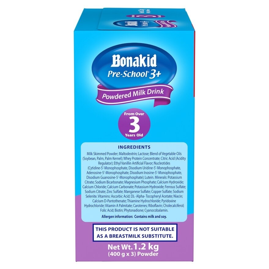 PRE-SCHOOL® 3+ Stage 4 Powdered Milk Drink for Children Over 3 Years Old 1.2kg