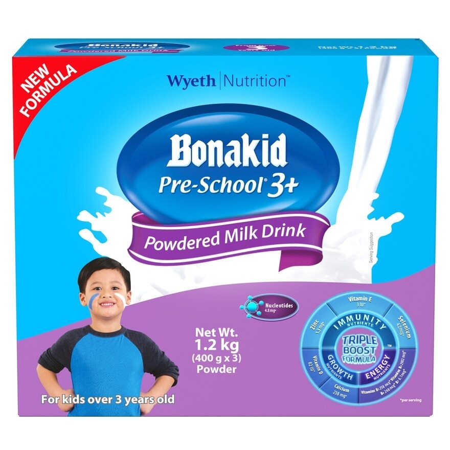 PRE-SCHOOL® 3+ Stage 4 Powdered Milk Drink for Children Over 3 Years Old 1.2kg