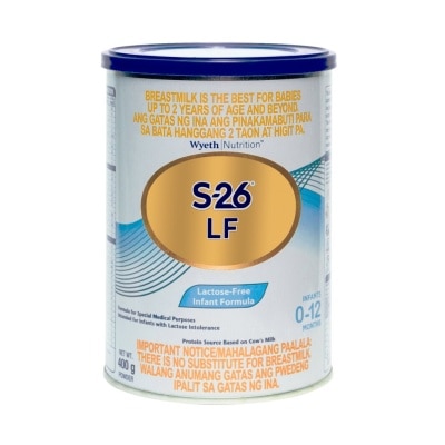 S26 Lactose-Free Infant Formula for 0-12 months, can, 400g