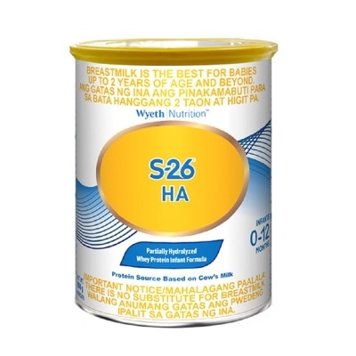 S26 HA GOLD® Partially Hydrolyzed Whey Protein Infant Formula for 0-12 months 800g