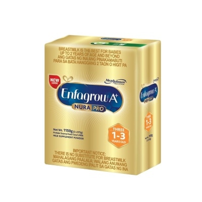 ENFAGROW A+ Three NuraPro Milk Supplement Powder for 1-3 Years Old 1.2kg