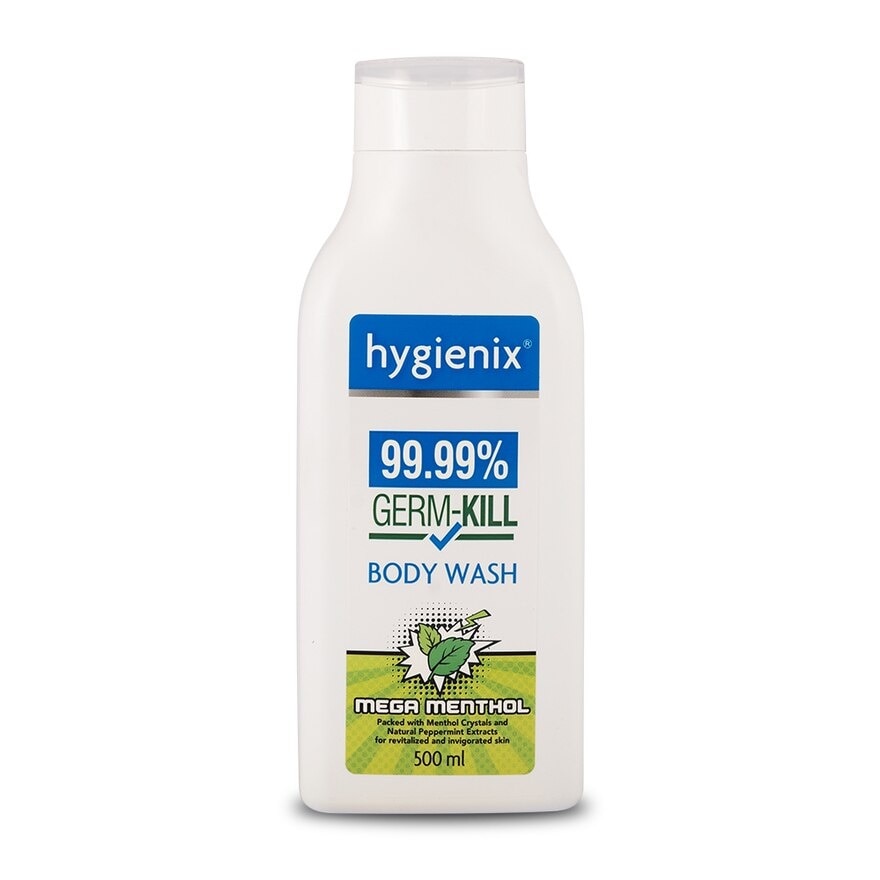 Hygienix Body Wash Mega Menthol 500mL