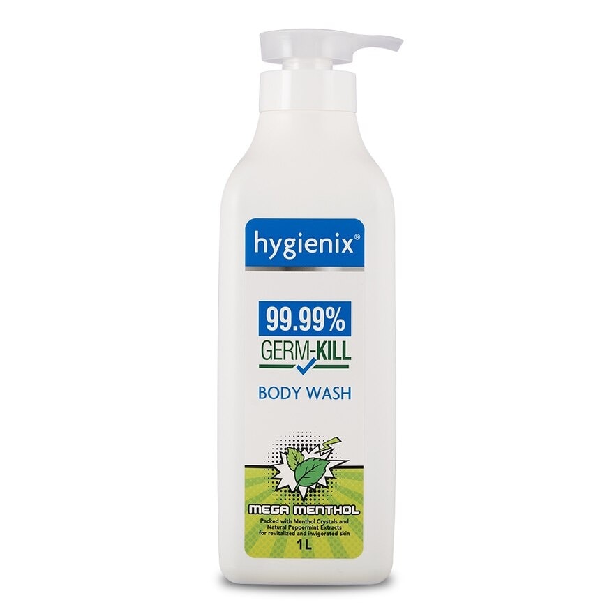 Hygienix Body Wash Mega Menthol 1L