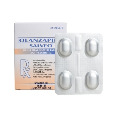 SALVEO Olanzapine 10Mg 1 Film-Coated [Prescription Required]