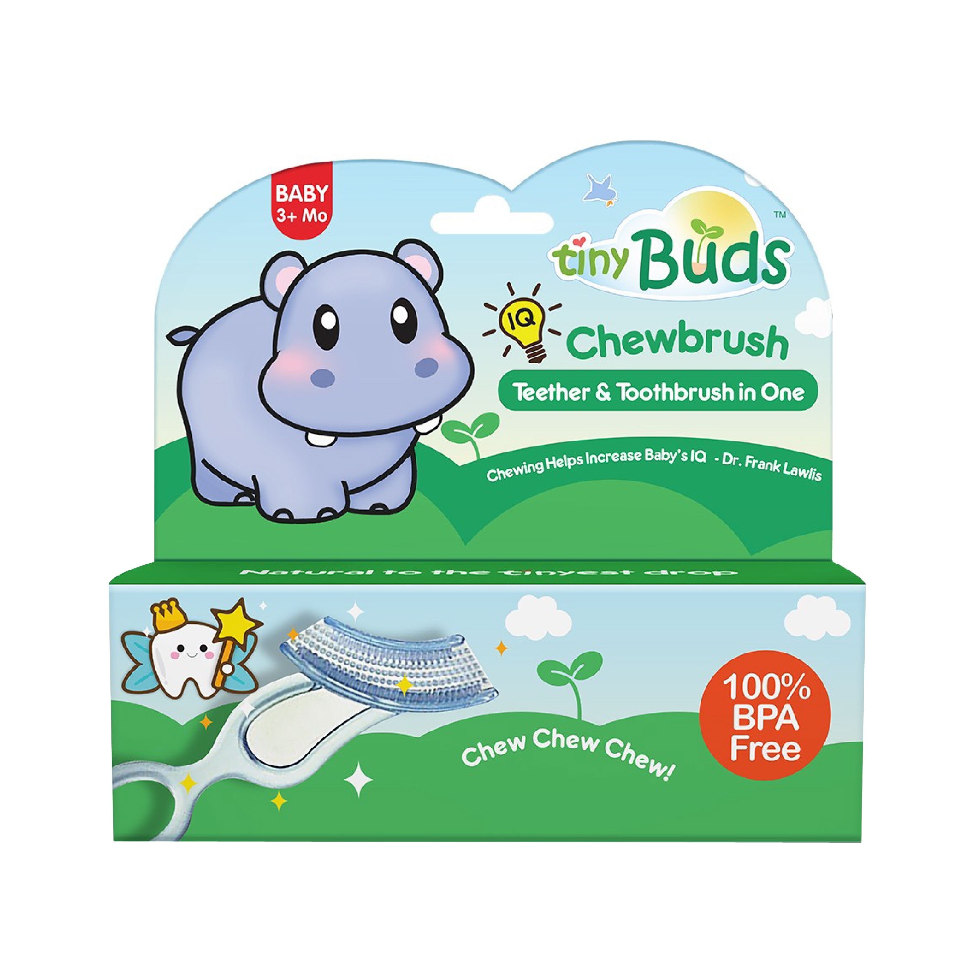 Chewbrush Teether and Toothbrush in One 1pc