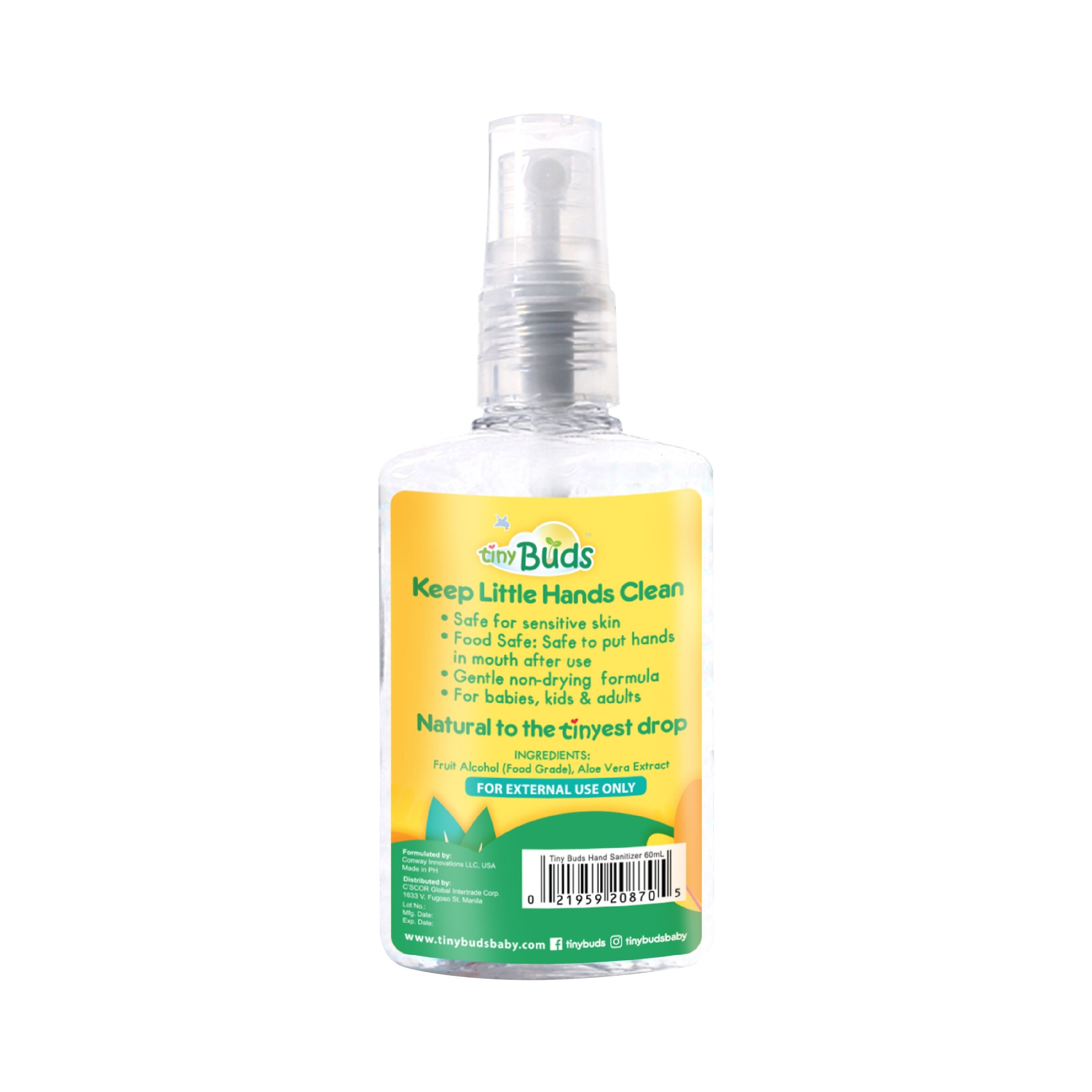 Natural Hand Sanitizer 60ml