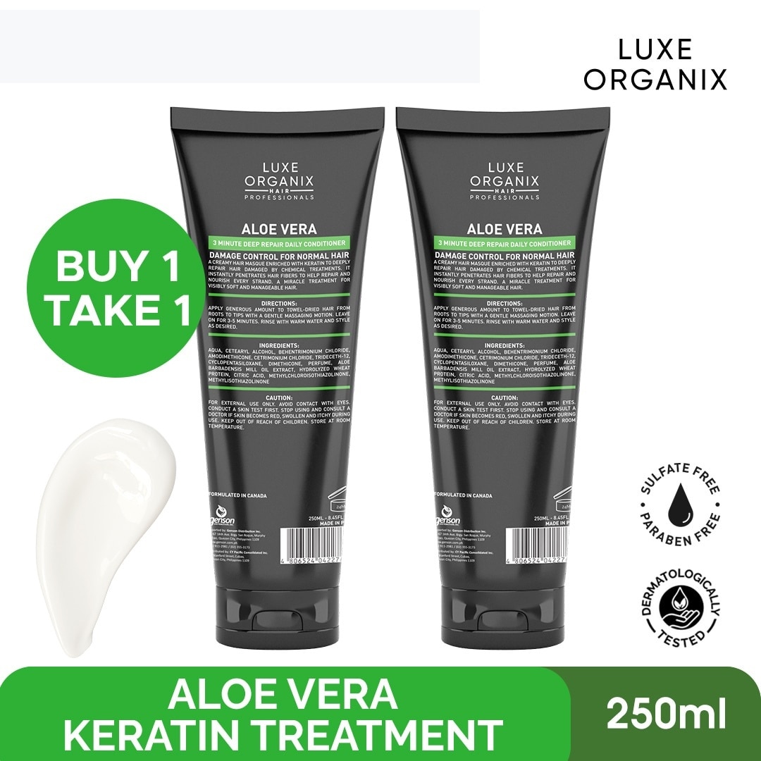 Luxe Organix Keratin Aloe Vera Treatment 250ml