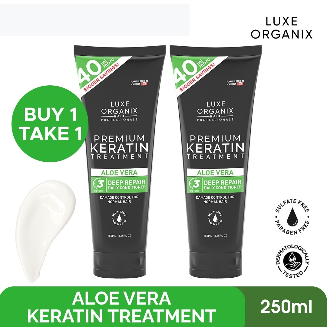 Luxe Organix Keratin Aloe Vera Treatment 250ml