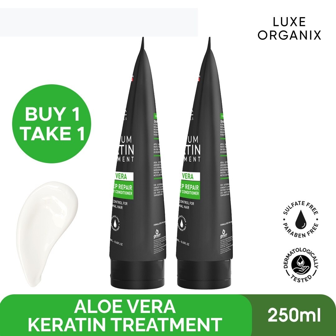 Luxe Organix Keratin Aloe Vera Treatment 250ml