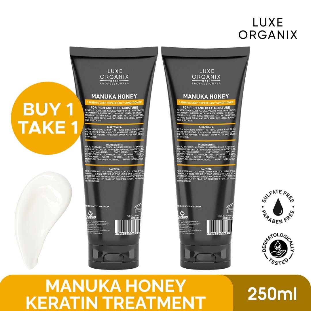 Luxe Organix Keratin Manuka Honey Treatment 250ml