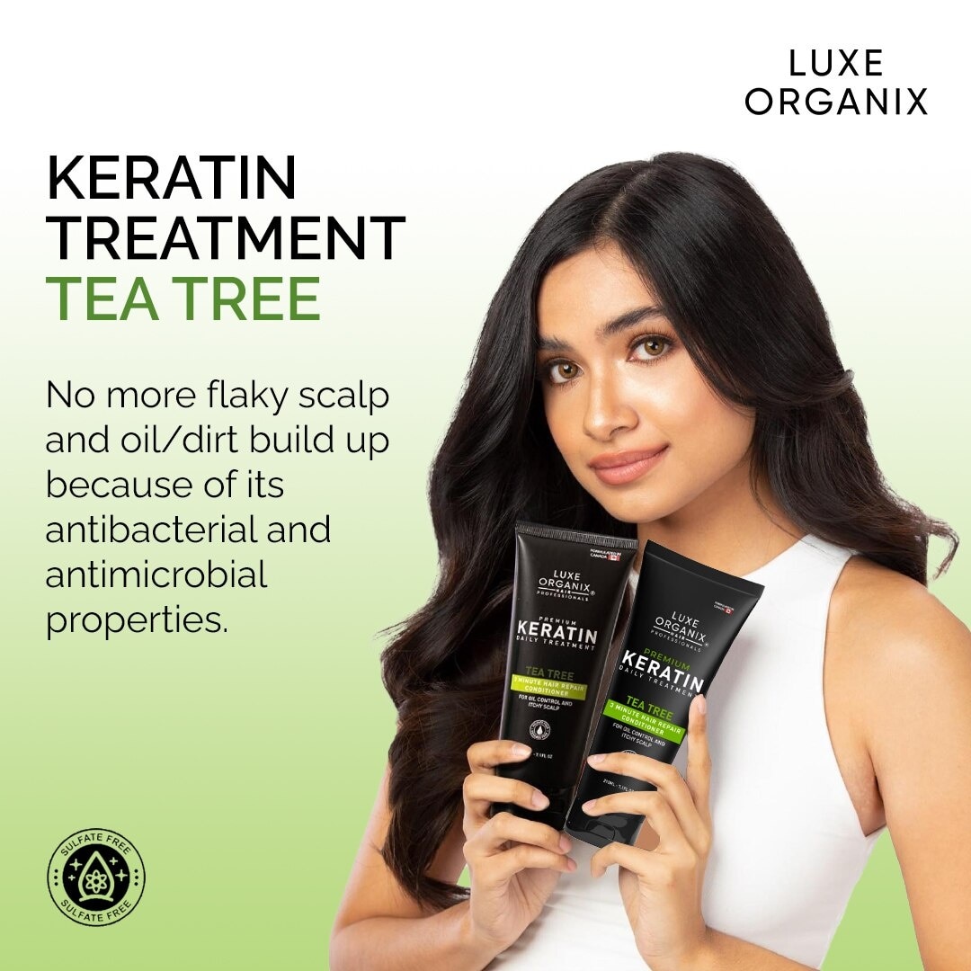 Luxe Organix Keratin Tea Tree Treatment 250ml