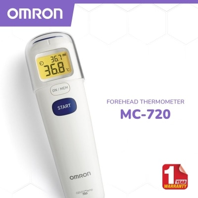 OMRON Digital Forehead Thermometer MC720