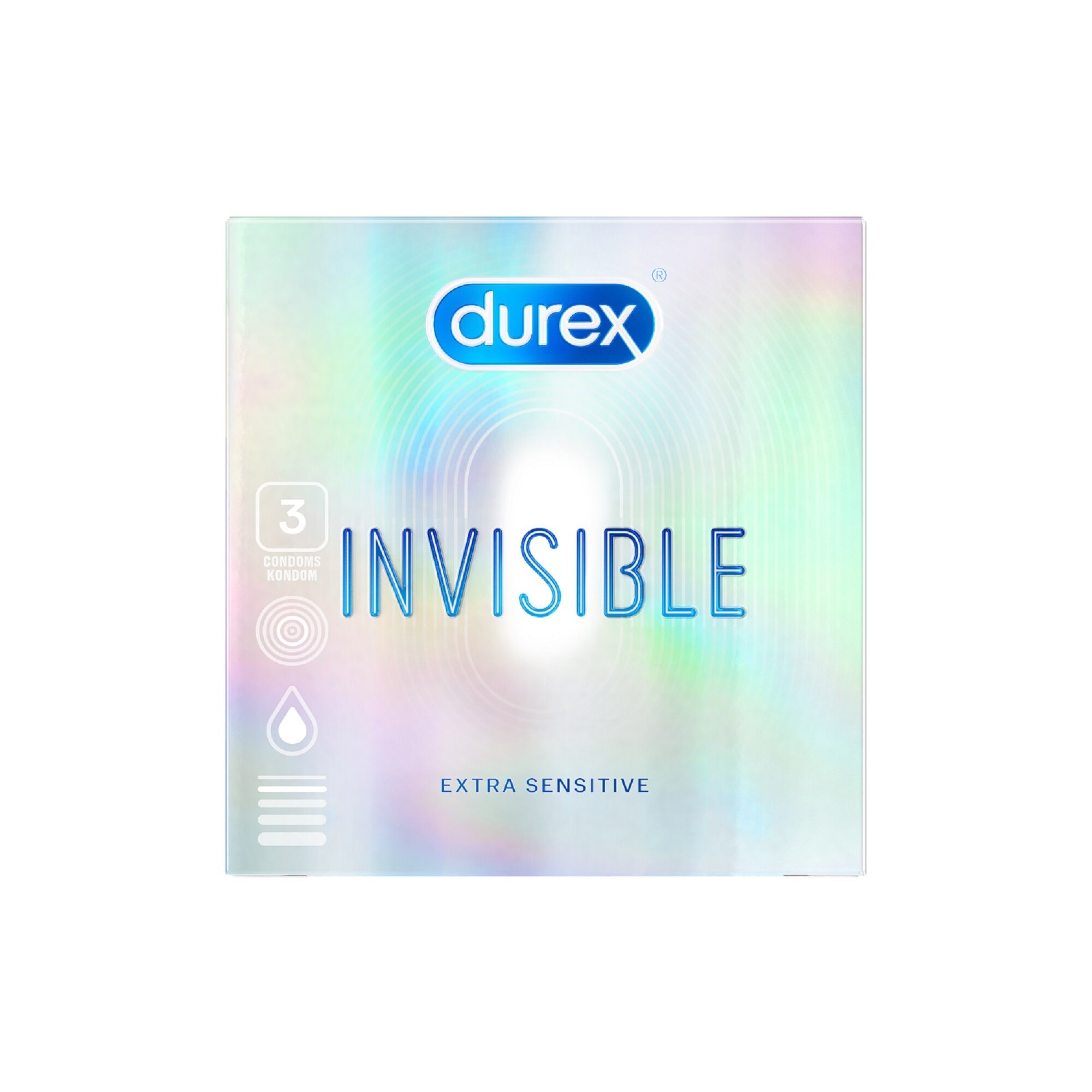 Condoms Invisible Extra Sensitive 3s