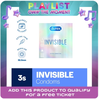 DUREX - Condoms Invisible Extra Sensitive 3s