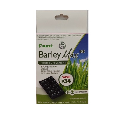 BARLEY Barley Max Capsules 8 Plus 2 FREE Promo Pack