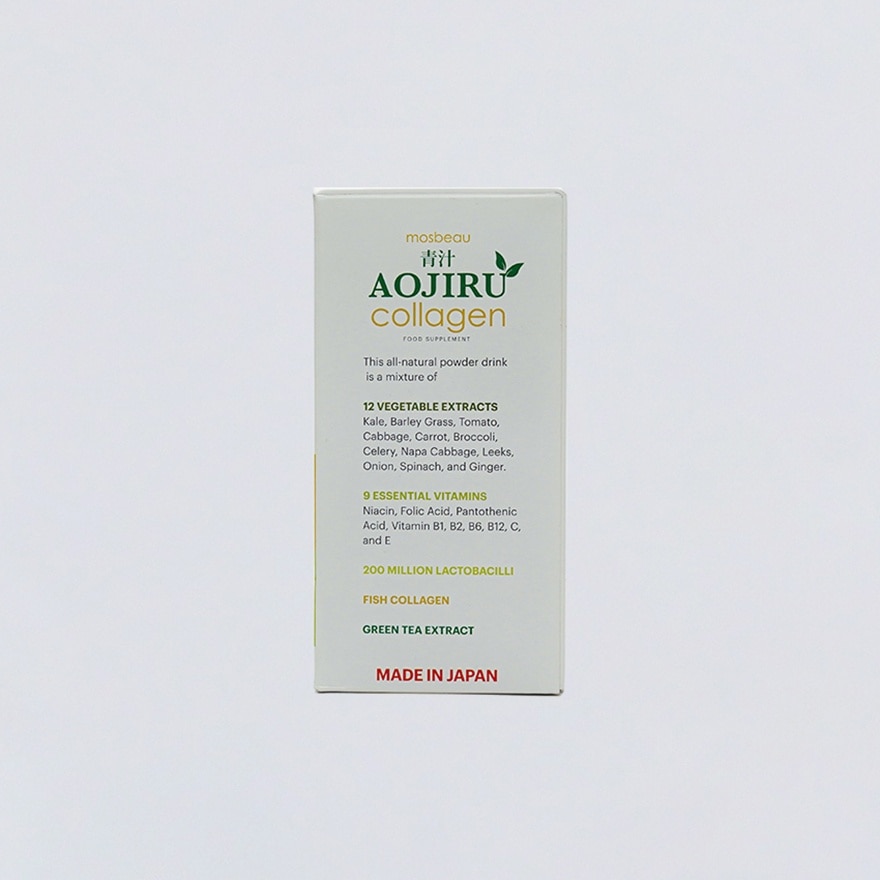 MOSBEAU Aojiru Collagen 30s