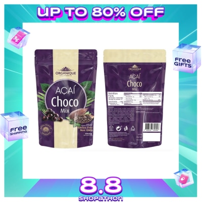 ORGANIQUE Acai Choco Mix Powder X 10 25g Sachets