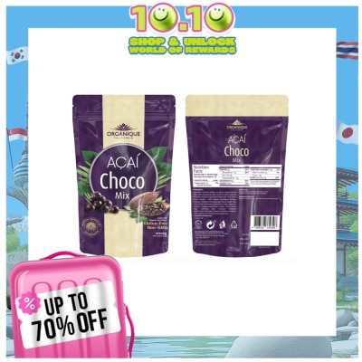 ORGANIQUE Acai Choco Mix Powder X 10 25g Sachets
