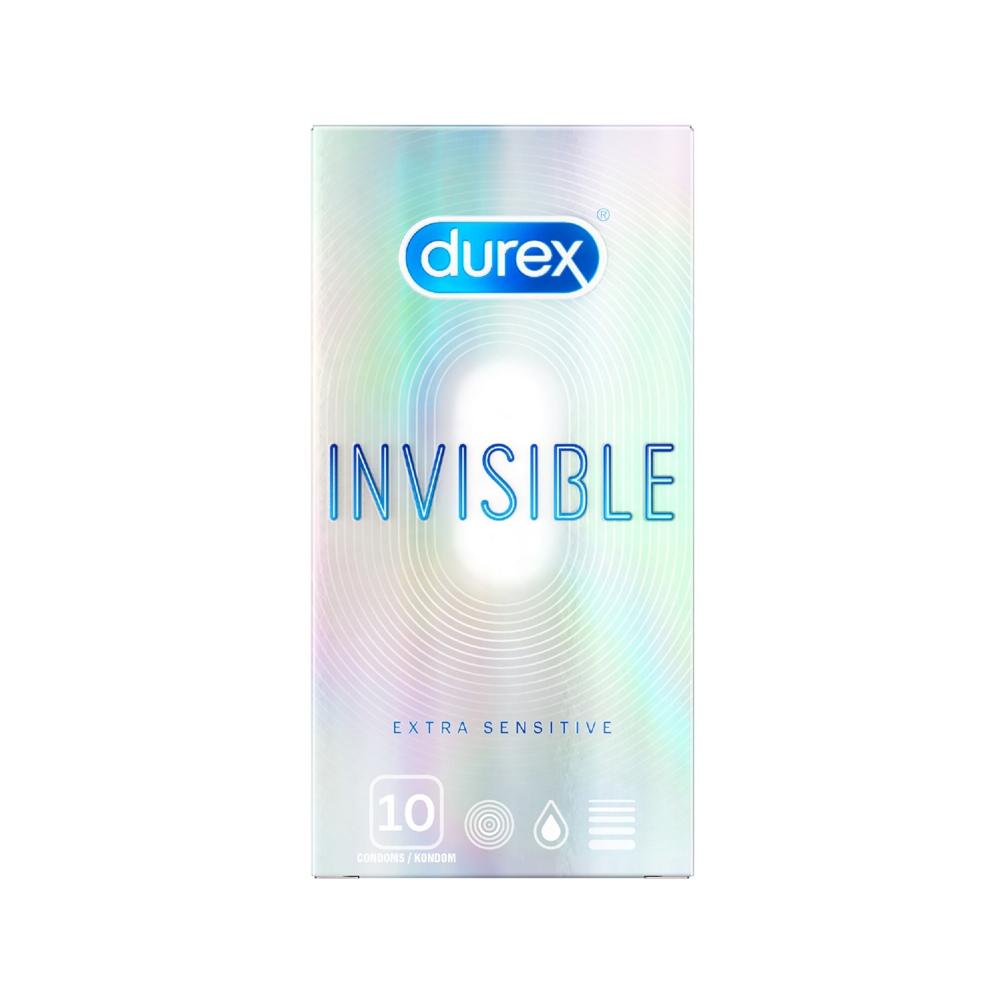 Condoms Invisible Extra Sensitive 10s